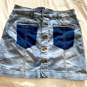 Boohoo Jean skirt